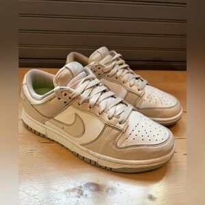 Nike Women’s Low-Top Sneakers in Cream and Tan